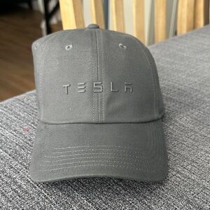 Tesla Charcoal Baseball Cap